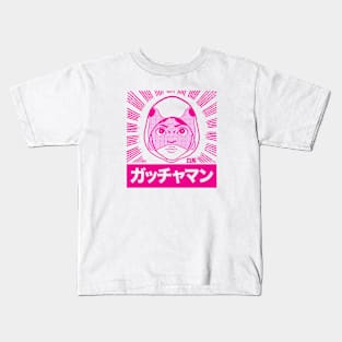 Gatchaman Battle of the Planets - Burst title Jun 2.0 Kids T-Shirt